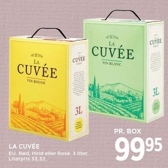 MENY La cuvèe tilbud