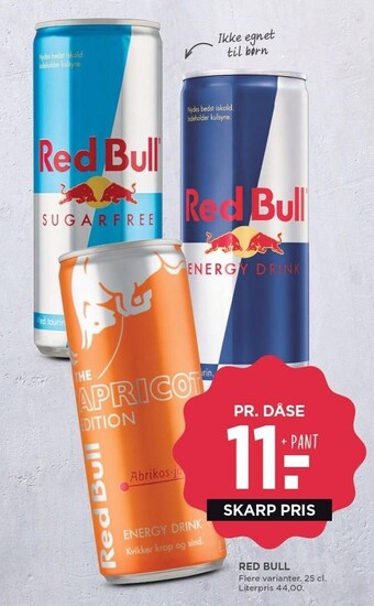 MENY Red bull tilbud