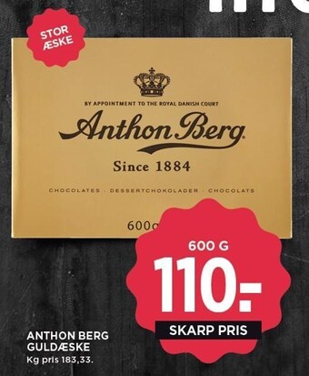 MENY Anthon berg guldæske tilbud