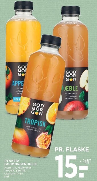 MENY Rynkeby godmorgen juice tilbud