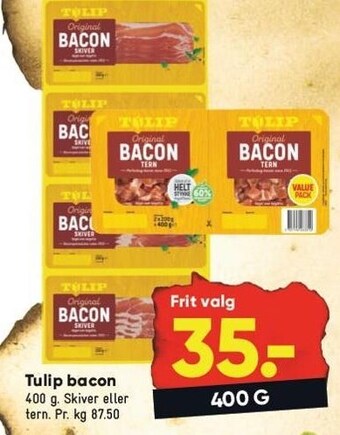 Bilka Tulip bacon tilbud