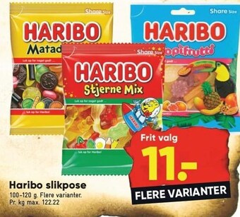 Bilka Haribo slikpose tilbud