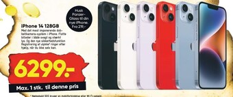 Bilka Iphone 14 128gb tilbud