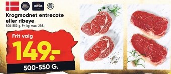 Bilka Krogmodnet entrecote eller ribeye tilbud