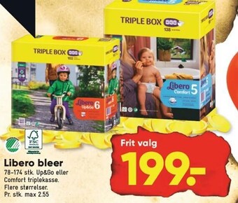 Bilka Libero bleer tilbud