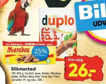 Bilka Slikmarked tilbud