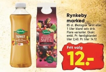 Bilka Rynkeby marked tilbud