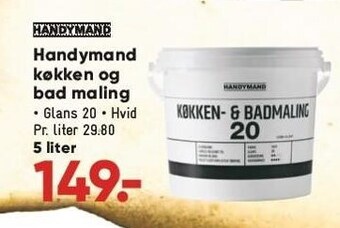 Bilka Handymand køkken og bad maling tilbud