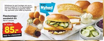 Flæskestegssandwich kit