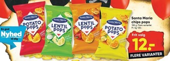 Bilka Santa maria chips pops tilbud