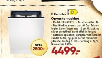 Bilka Opvaskemaskine tilbud