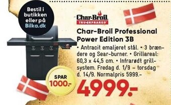 Bilka Char-broil professional power edition 3b tilbud