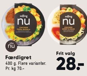 Bilka Færdigret tilbud