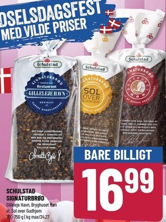 Løvbjerg Schulstad signaturbrød tilbud