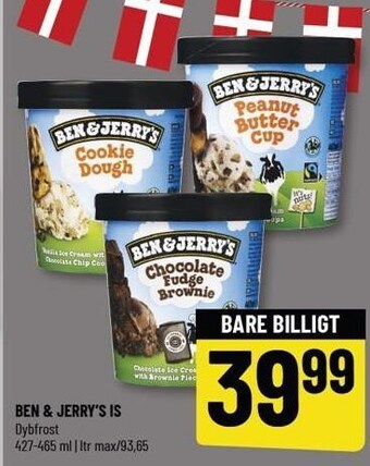 Løvbjerg Ben & jerry´s is tilbud