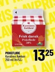 Løvbjerg Piskefløde tilbud