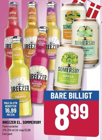 Løvbjerg Breezer el. somersby tilbud
