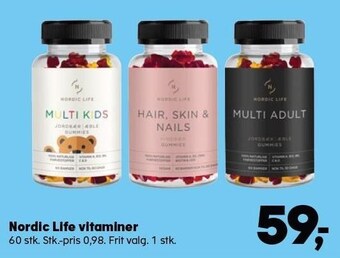 Nordic life vitaminer
