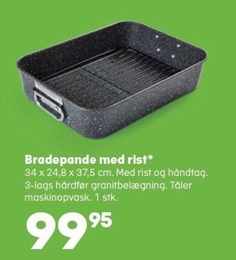 Bradepande med rist