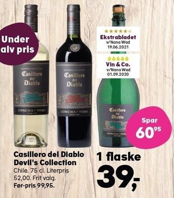 Kvickly Casillero del diablo devil's collection tilbud