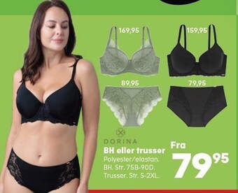 Kvickly Dorina bh eller trusser tilbud
