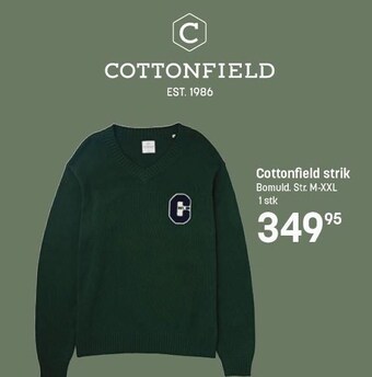 Kvickly Cottonfield strik tilbud