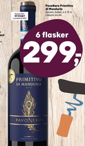 Pavonero primitivo di manduria