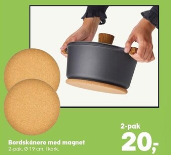 Bordskånere med magnet