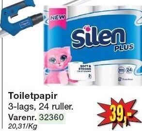 Harald Nyborg Toiletpapir tilbud