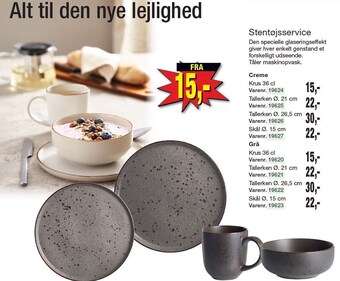 Harald Nyborg Stentøjsservice tilbud
