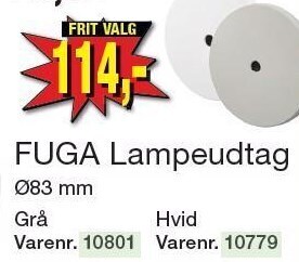 Harald Nyborg Fuga lampeudtag tilbud