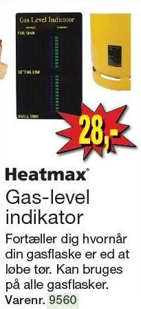 Harald Nyborg Gas-level indikator tilbud