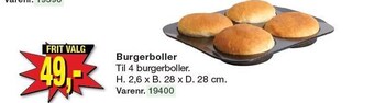 Harald Nyborg Burgerboller tilbud