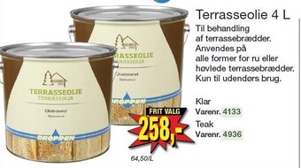 Harald Nyborg Terrasseolie 4 l tilbud