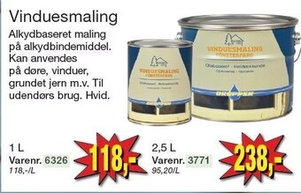 Harald Nyborg Vinduesmaling tilbud