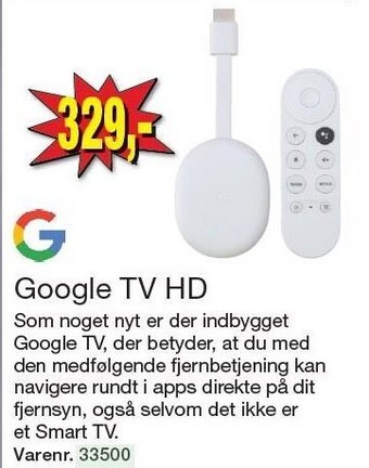 Harald Nyborg Google tv hd tilbud