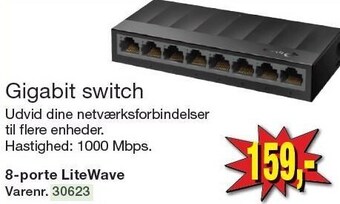 Harald Nyborg Gigabit switch tilbud