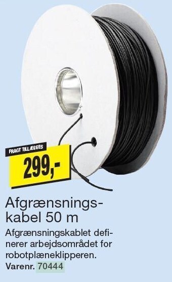 Harald Nyborg Afgrænsningskabel 50 m tilbud