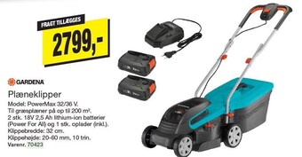 Harald Nyborg Plæneklipper tilbud