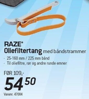 Thansen Oliefiltertang tilbud