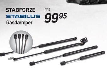 Stabforze og stabilus gasdæmper