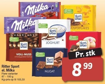 Fakta Tyskland Ritter sport el. milka tilbud