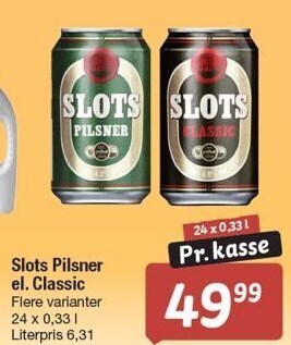 Fakta Tyskland Slots pilsner el. classic tilbud