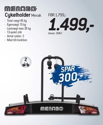Thansen Cykelholder tilbud