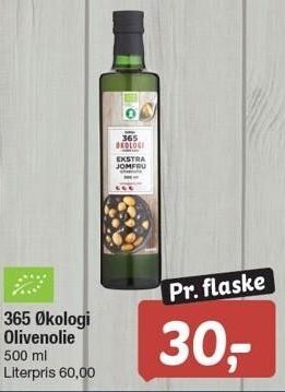 Fakta Tyskland 365 økologi olivenolie tilbud