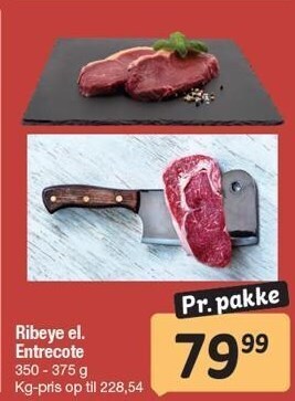 Ribeye el. entrecote