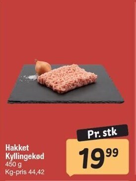 Hakket kyllingekød