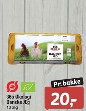 Fakta Tyskland 365 økologi danske æg tilbud