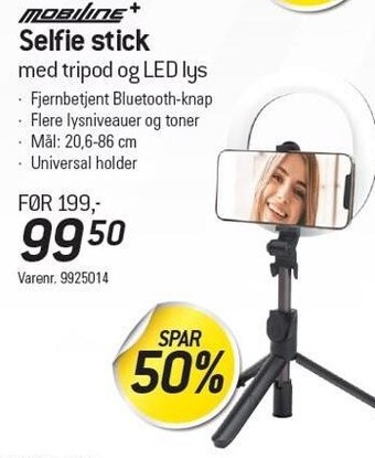 Mobiline+ selfie stick