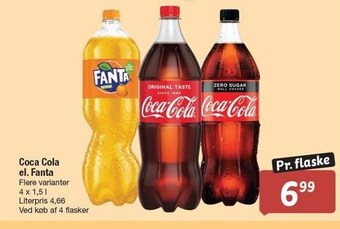 Fakta Tyskland Coca cola el. fanta tilbud